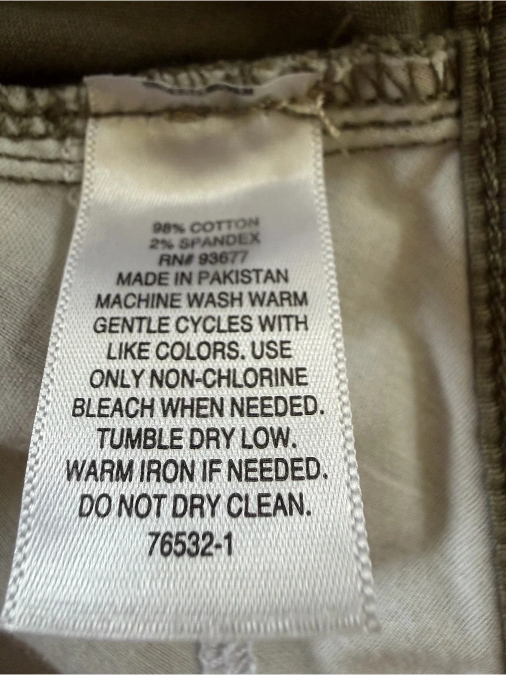 St. John's Bay Olive Green Women's Bermuda Shorts